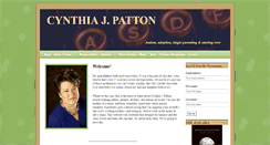 Desktop Screenshot of cynthiajpatton.com